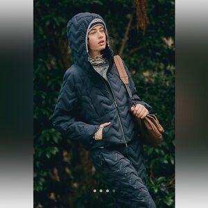 FP Movement Gettin Lost Packable Puffer, Size Small - Black